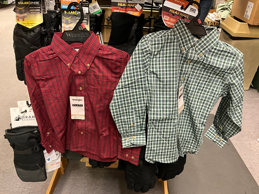 WRANGLER- RIATA LSB BOYS DRESS SHIRT- 112356527