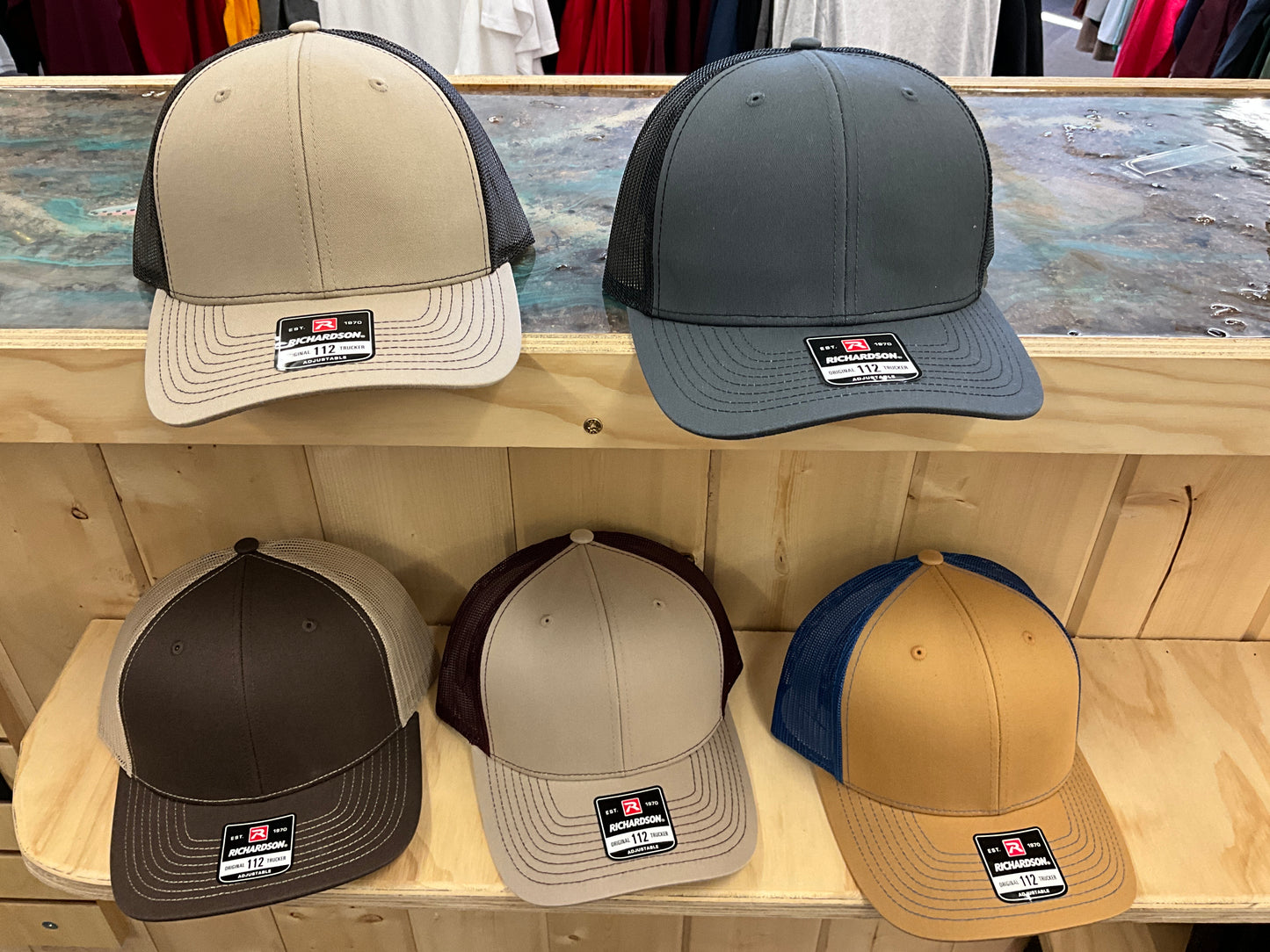 SWIFTWEAR-SNAPBACK 6-PANEL TRUCKER CAP-112