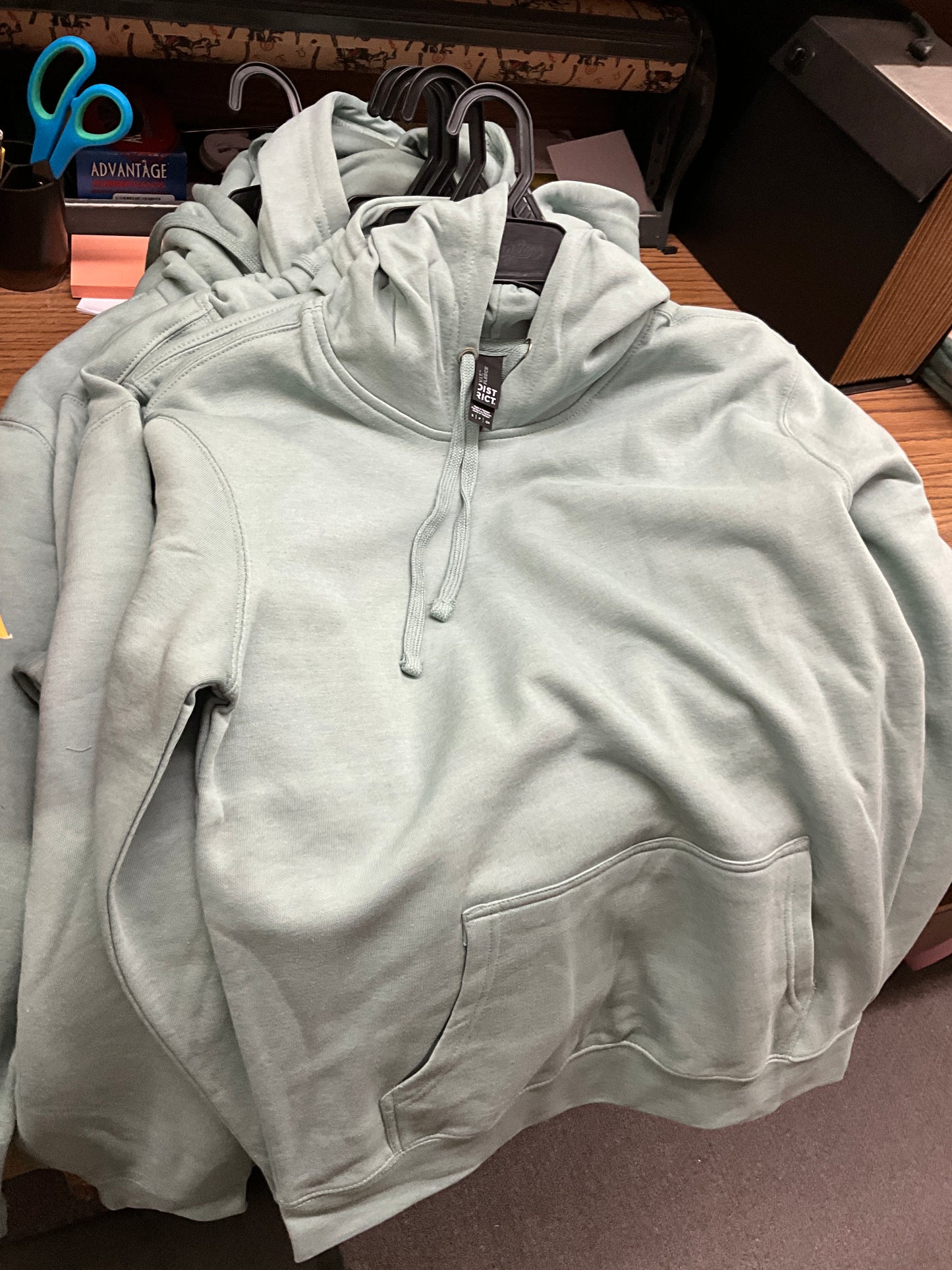 SWIFTWEAR HOODIE- TEAL BLANK 43565