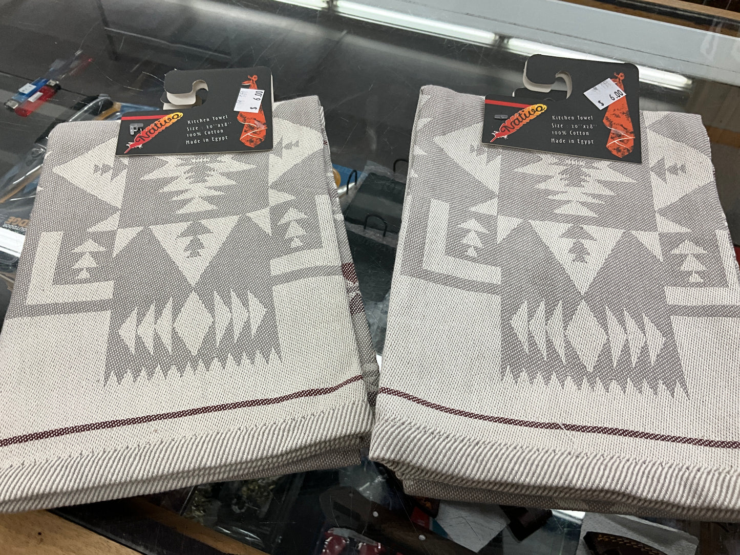 NATIVO- KITCHEN TOWEL-AZTEC SAGE