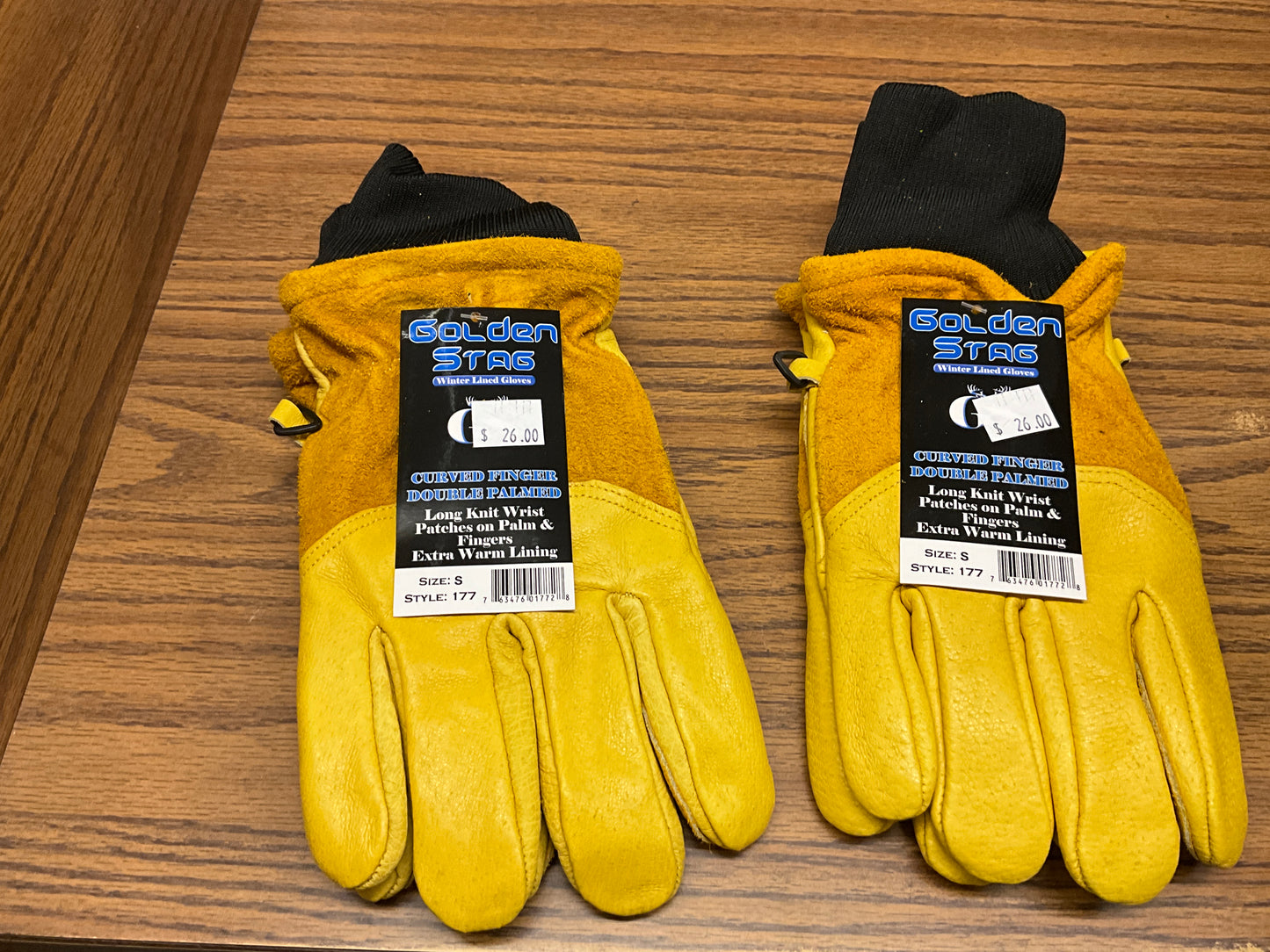 GOLDEN STAG-WINTER LINED GLOVE- 177