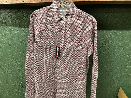 WRANGLER- MENS LSS WESTERN SHIRT-112356522