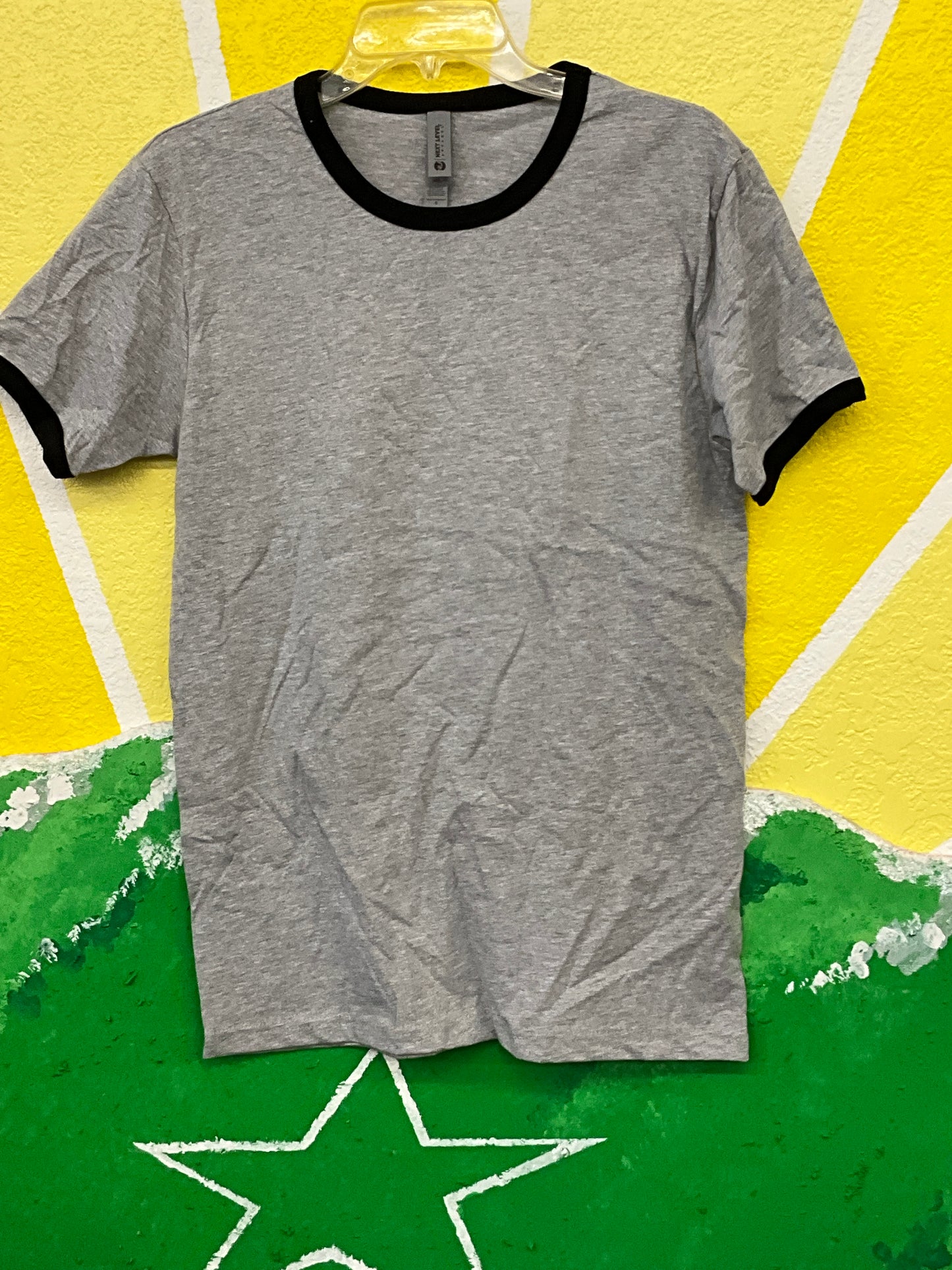 NEXT LEVEL APPAREL - UNISEX COTTON RINGER T SHIRT - 3604