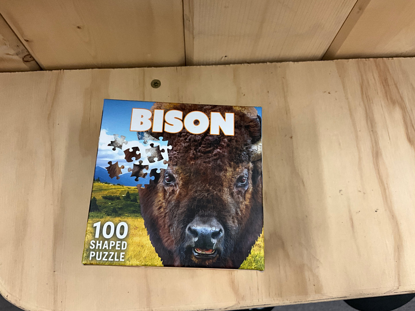 MASTERPIECE PUZZLE-100pc BISON PUZZLE-12461