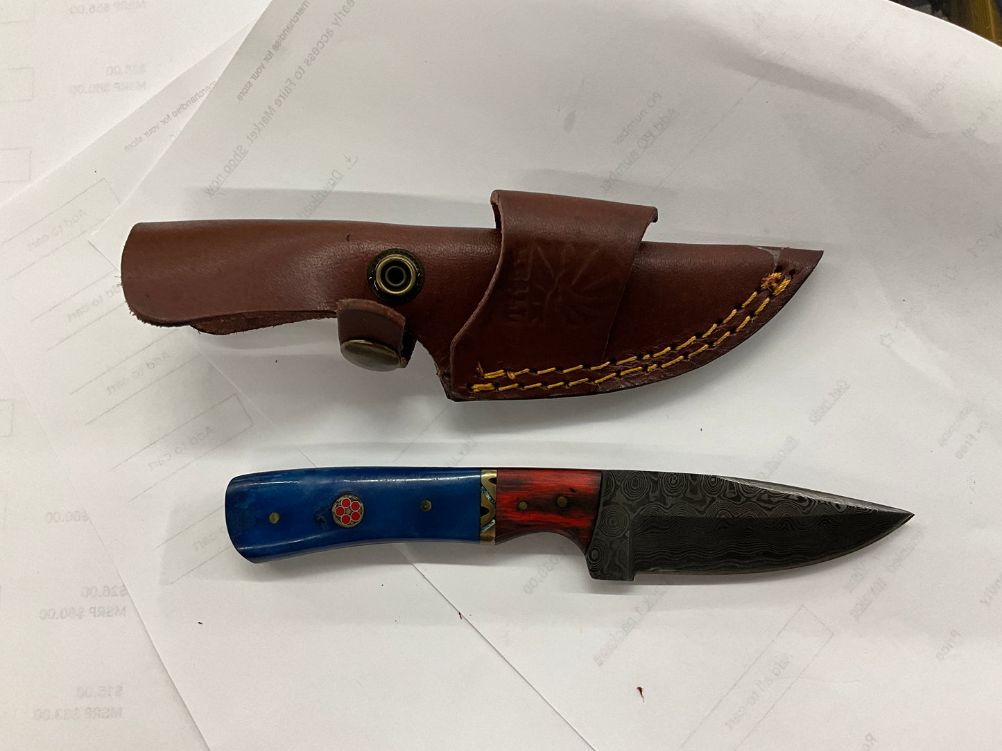 TITAN- AURORA BLADE FIXED KNIFE-TK-212