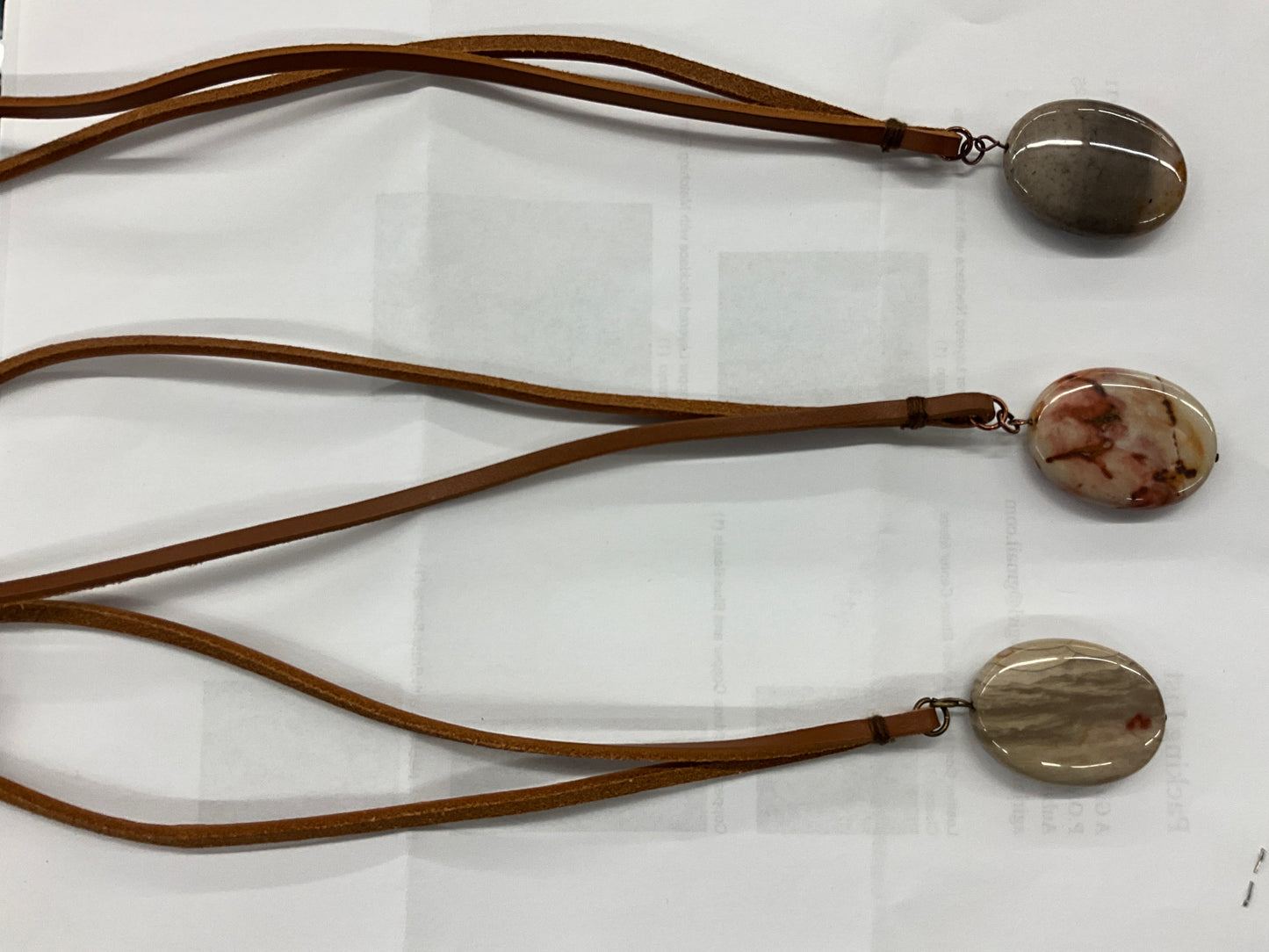 HOLLY- NECKLACE, STONE PENDANT- 786632