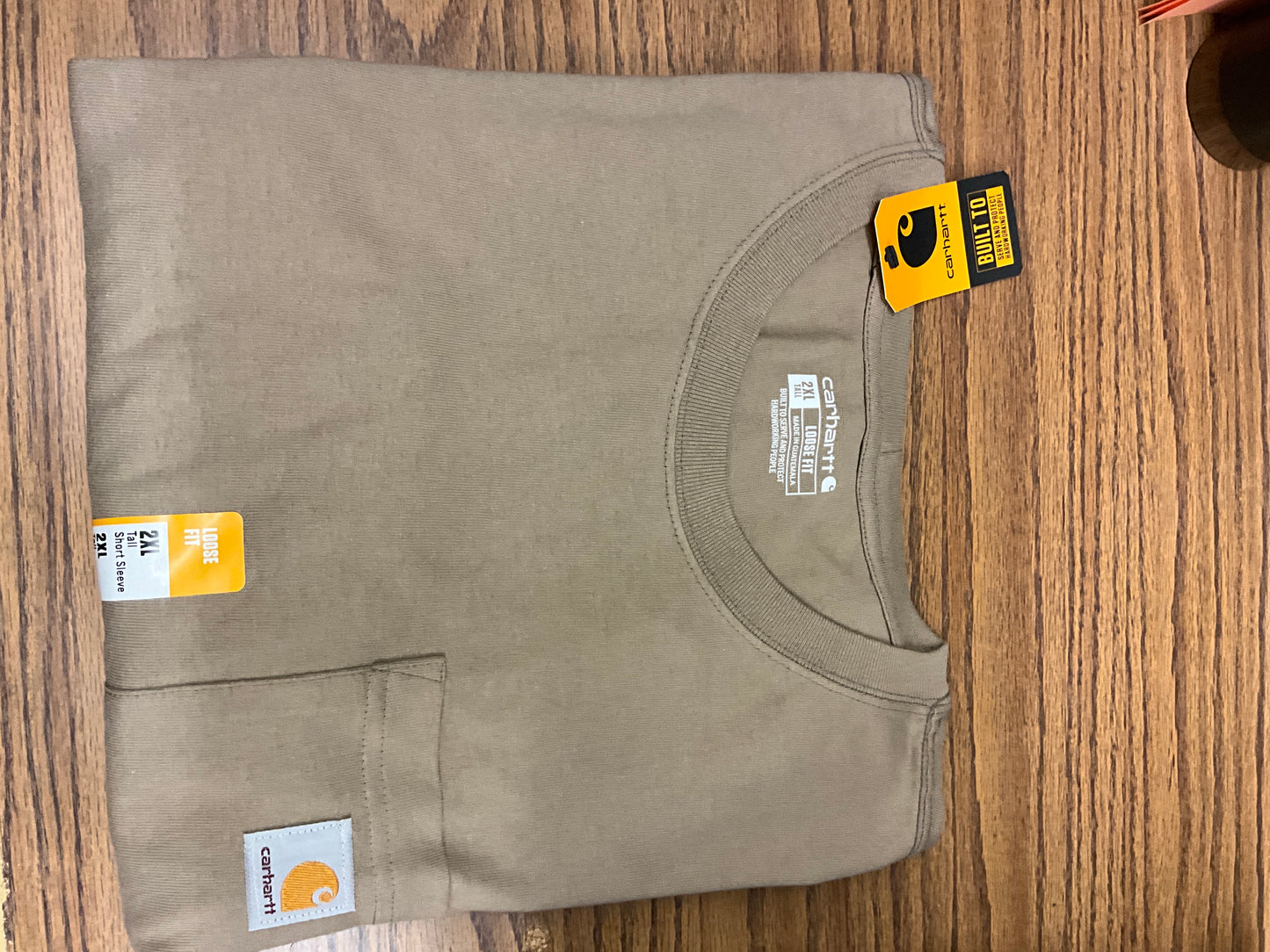 CARHARTT- SS POCKET TEE- K87-DES