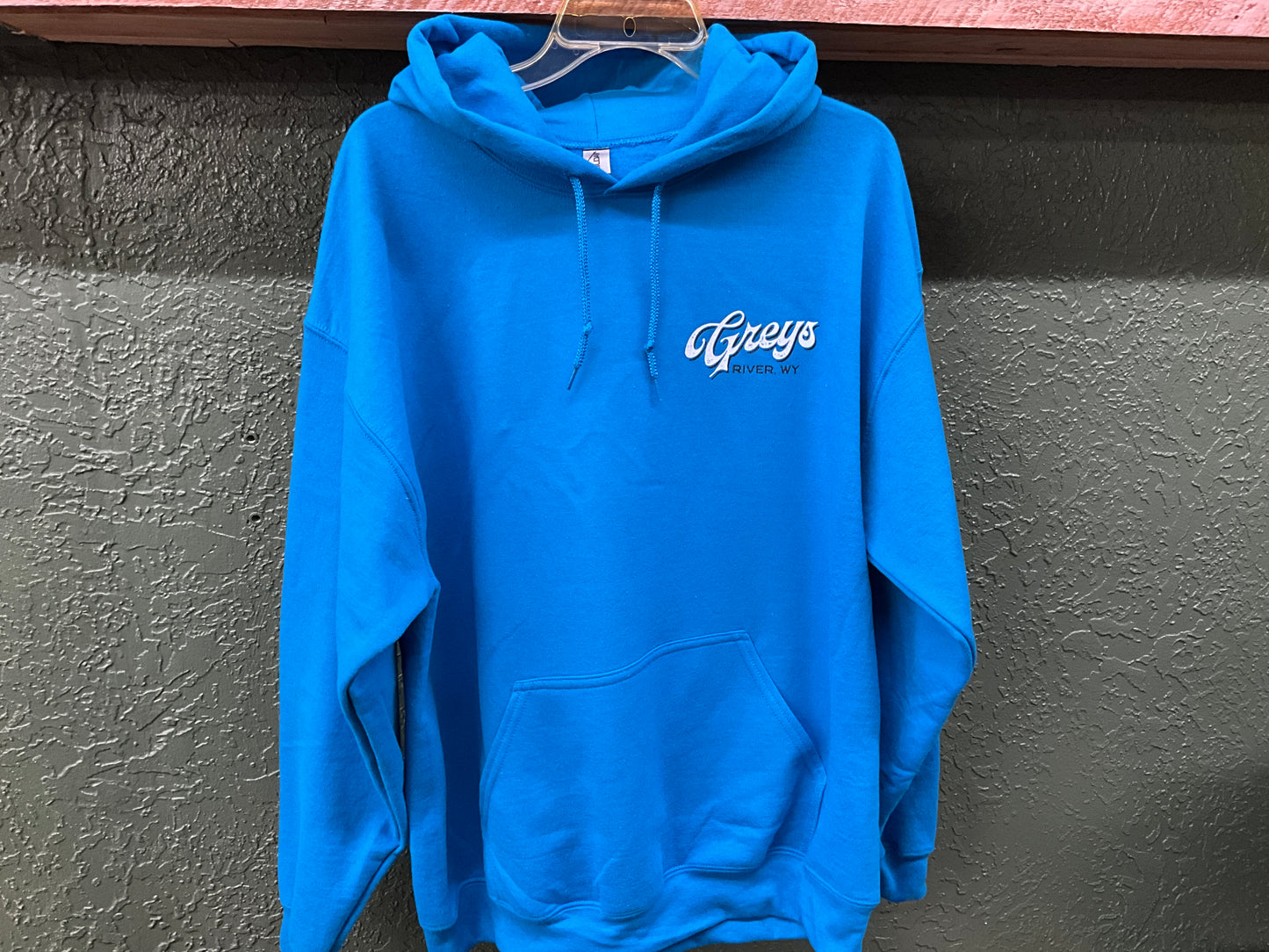 SWIFTWEAR-307 WY COLLECTOR HOODIE-GREYS RIVER