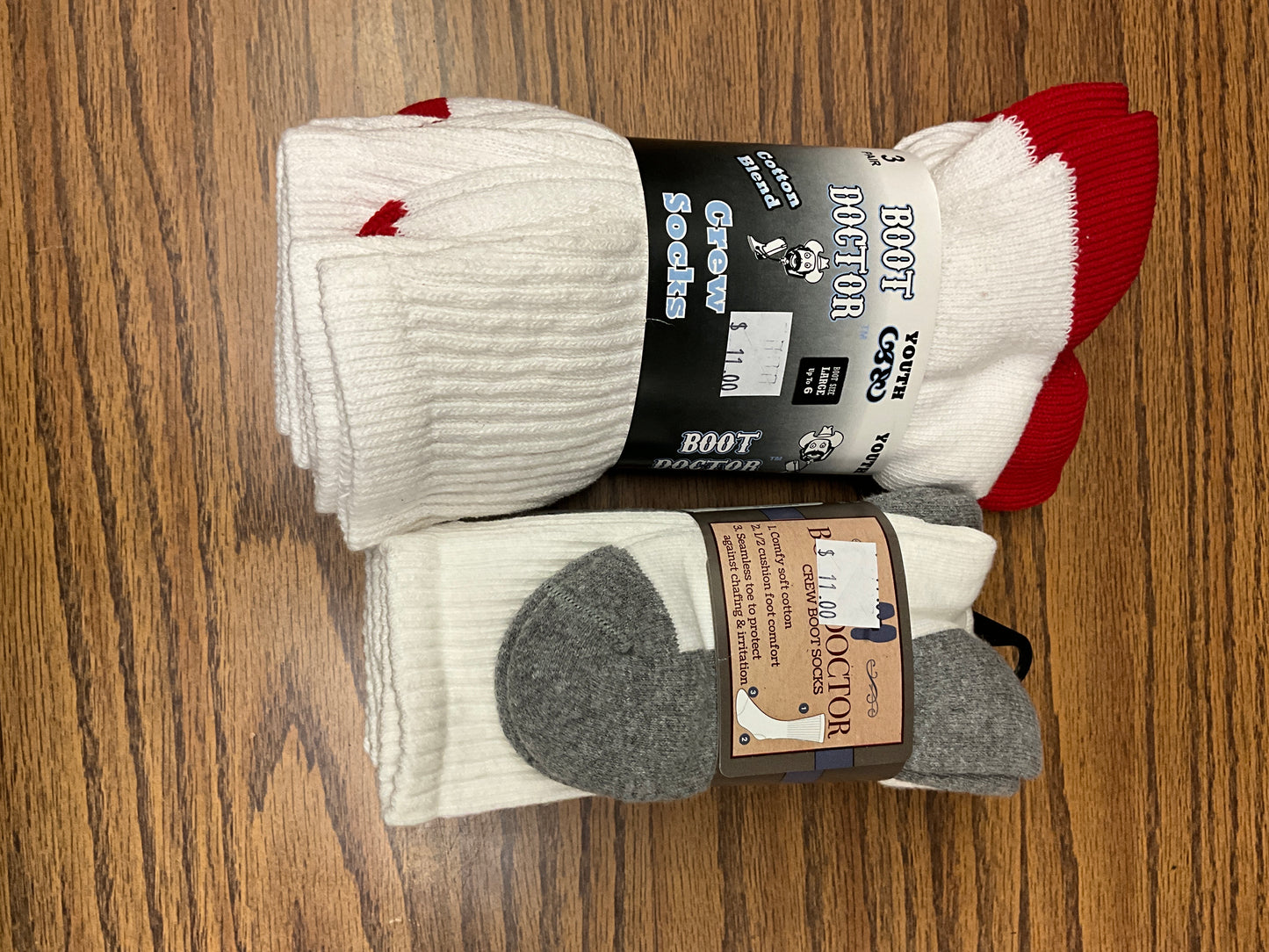 BOOT DOCTOR- YOUTH-CREW SOCKS - 0498605
