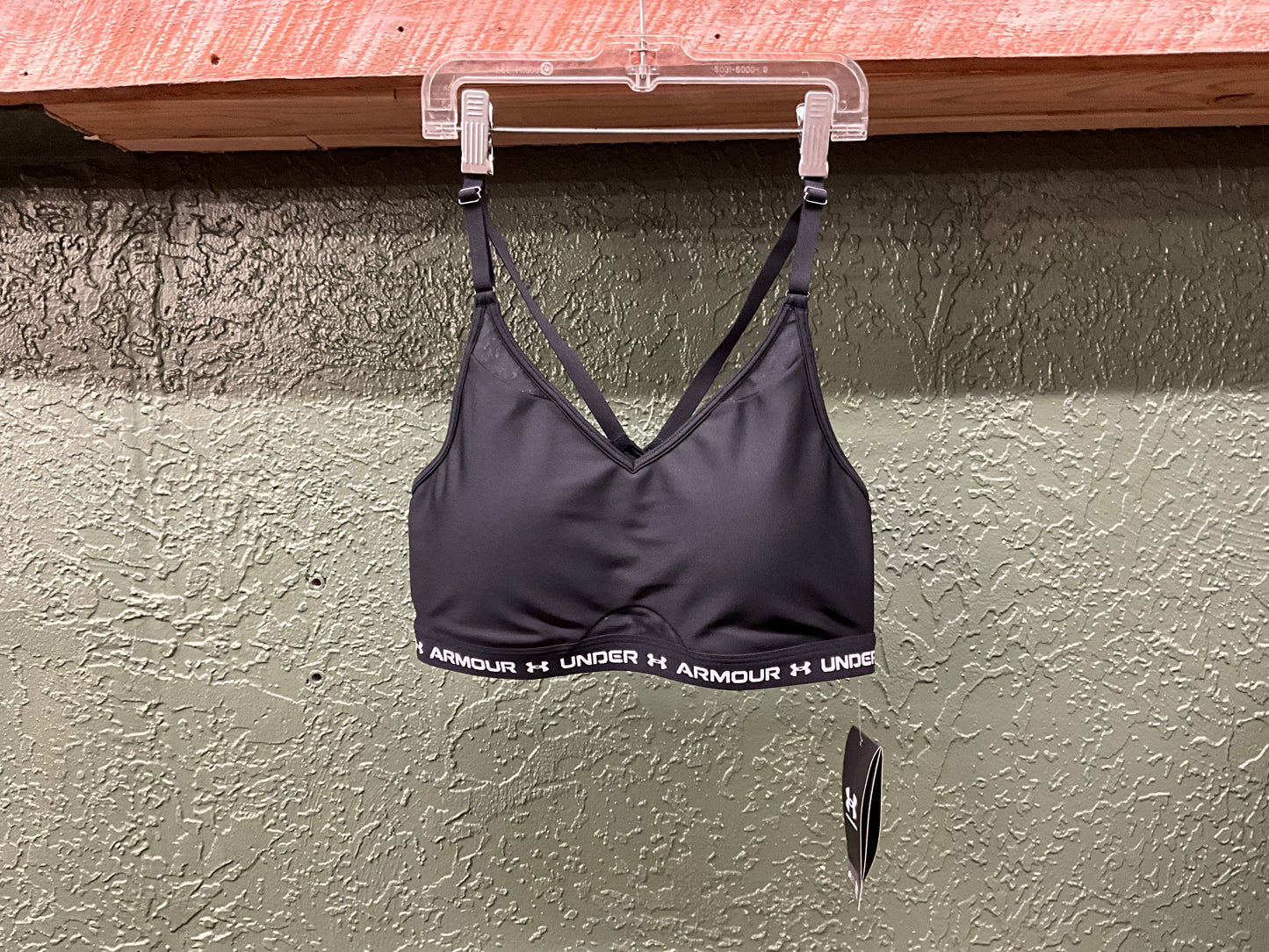 13866424-001 UNDER ARMOUR WOMENS SPORTS BRA BLACK