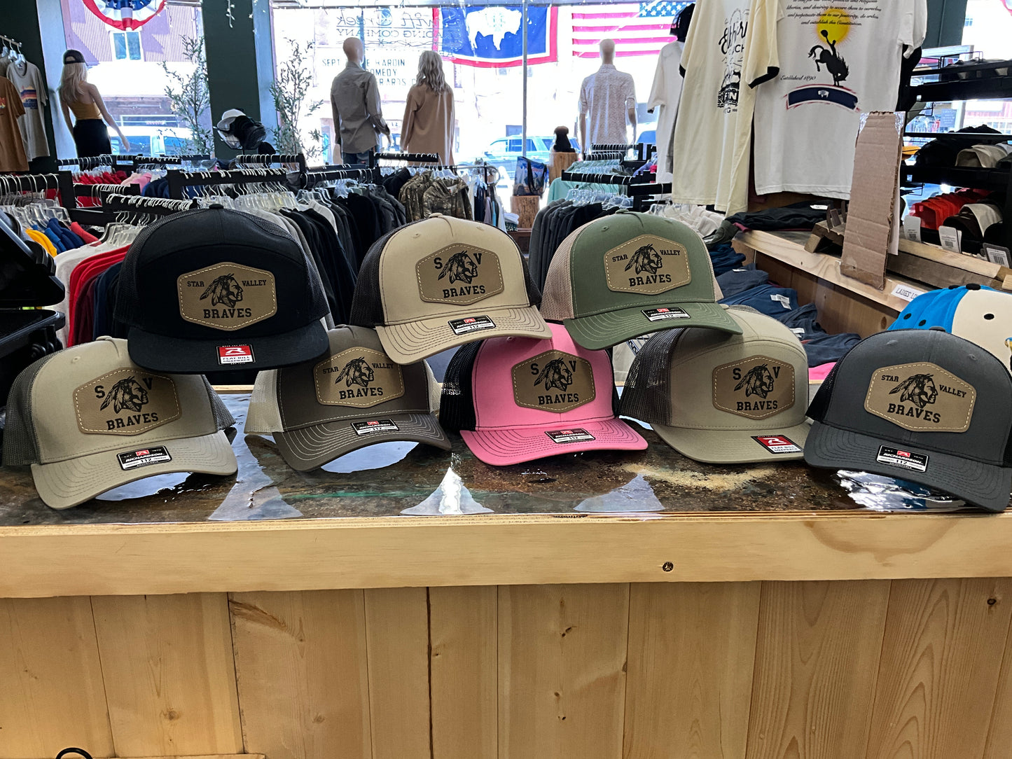 SWIFTWEAR SVHS leather patch 112 hat