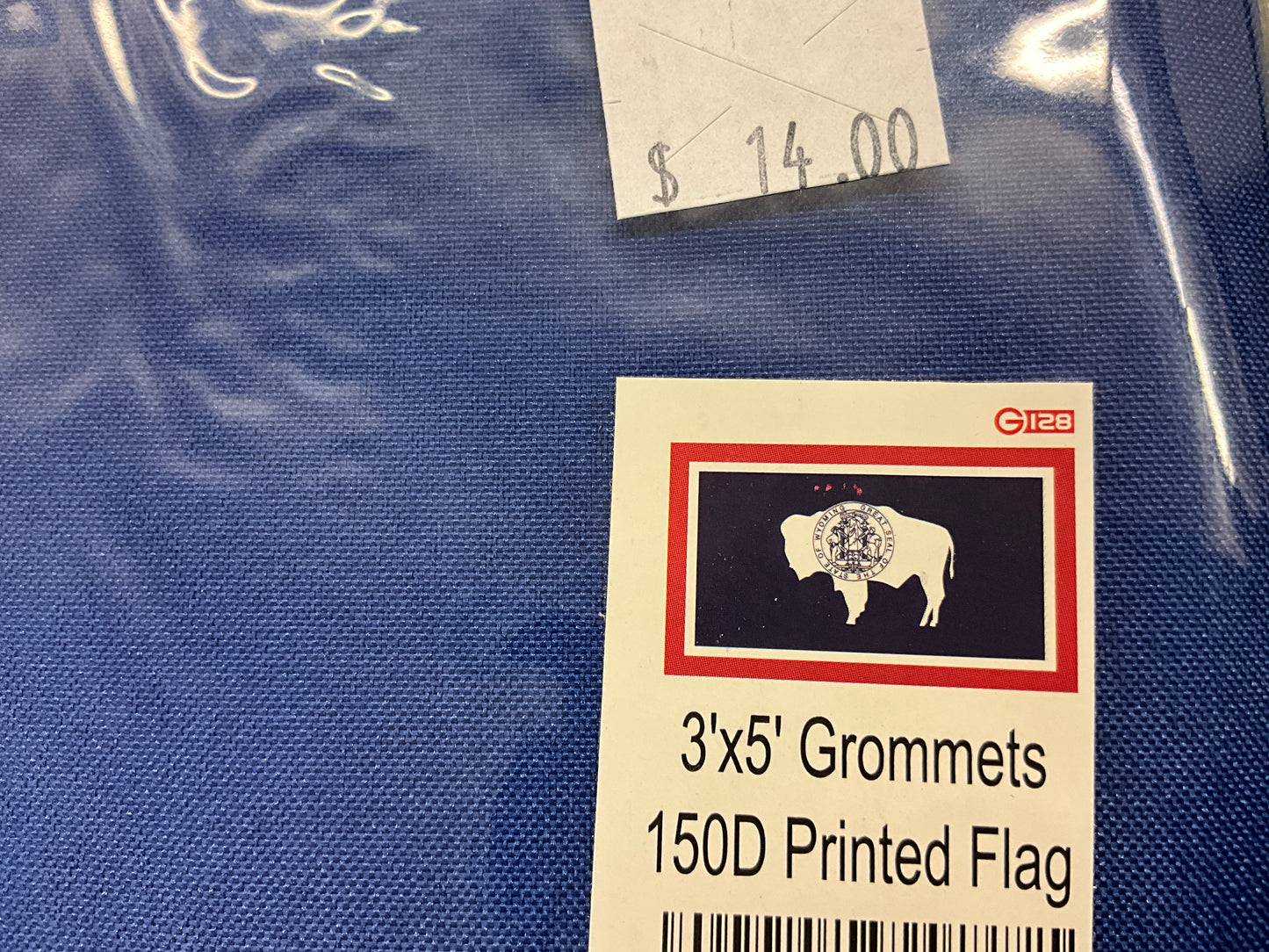 WYOMING STATE FLAG 150D PRINTED-G128