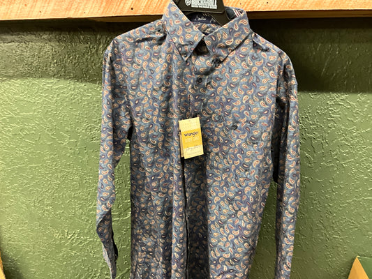 WRANGLER- MENS LSB GEORGE STRAIT SHIRT-112331808
