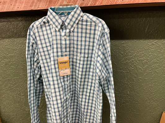 WRANGLER MENS LSB GEORGE STRAIT SHIRT-112356886