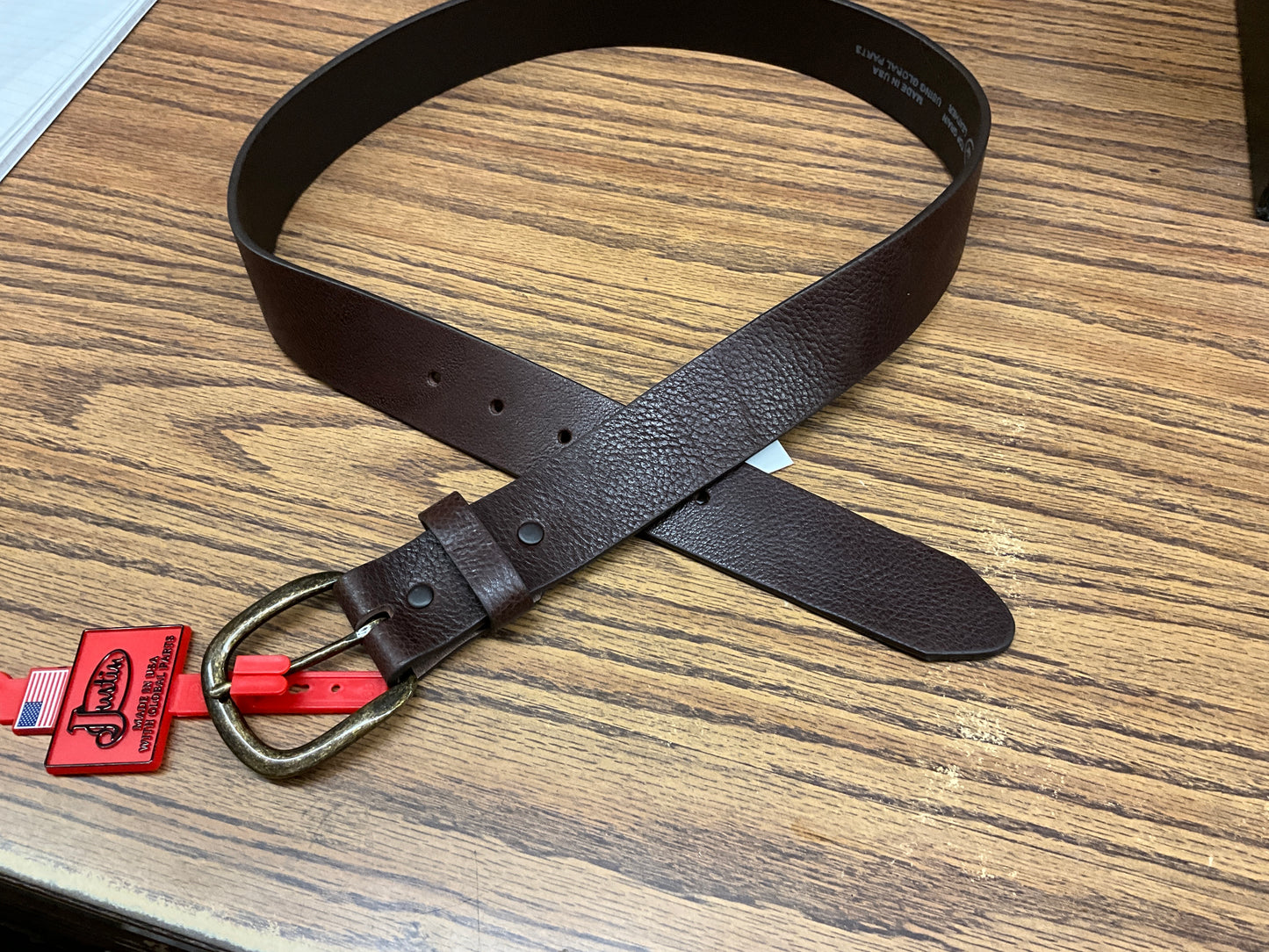 JUSTIN - MENS WORK BELT- 232BR