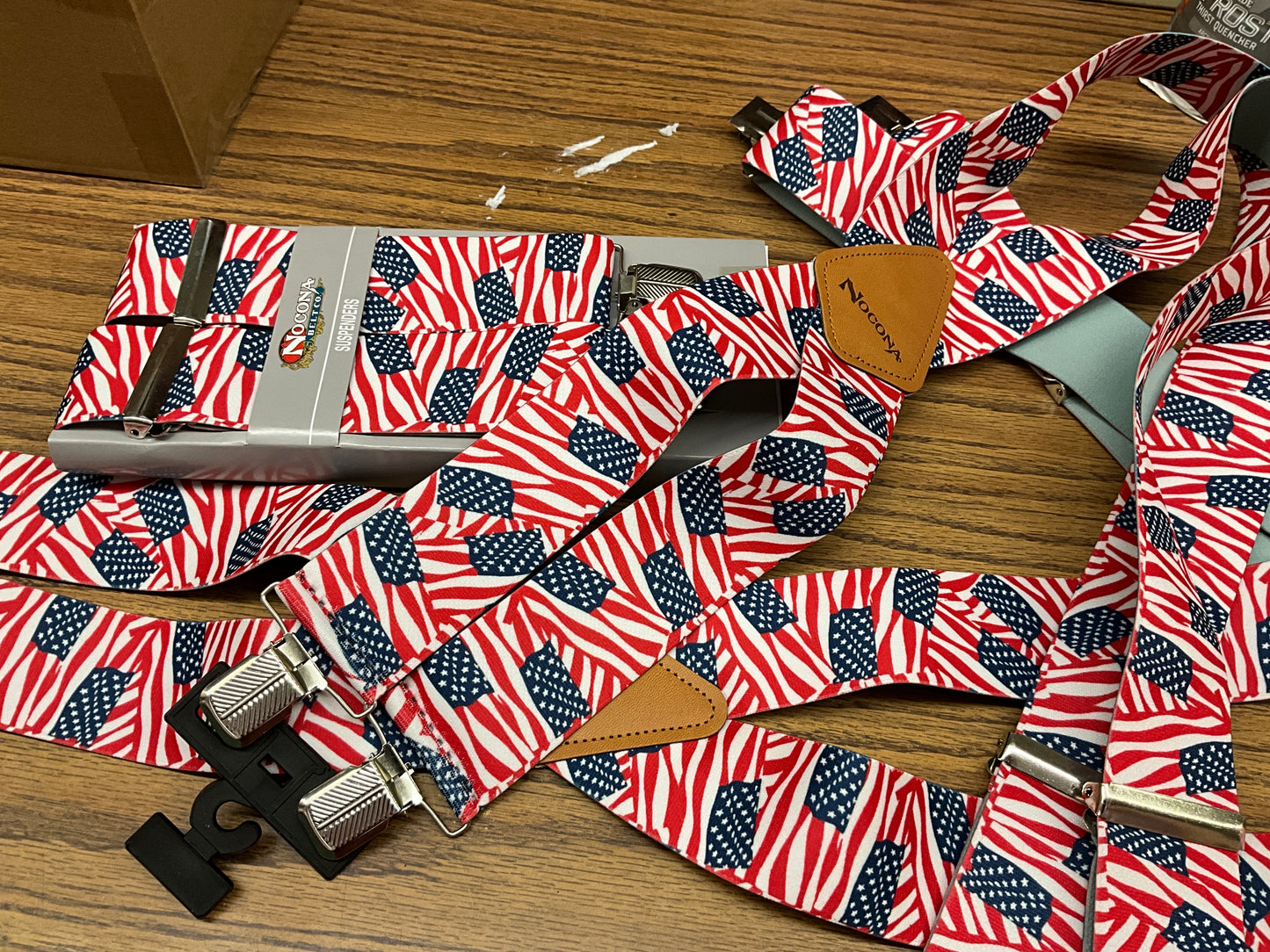 NOCONA-SUSPENDERS- AMERICAN FLAG, N8510404