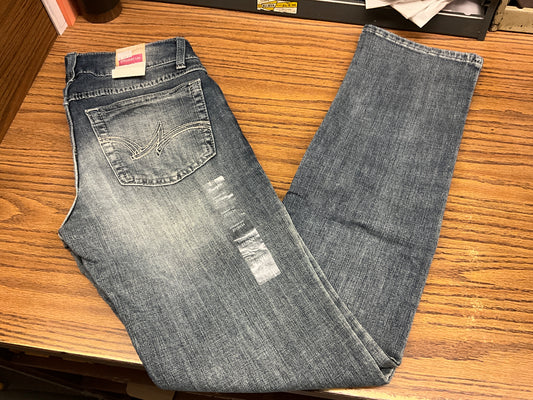 WRANGLER -WOMENS ESSENTIAL STRAIGHT LEG-09MWTMS