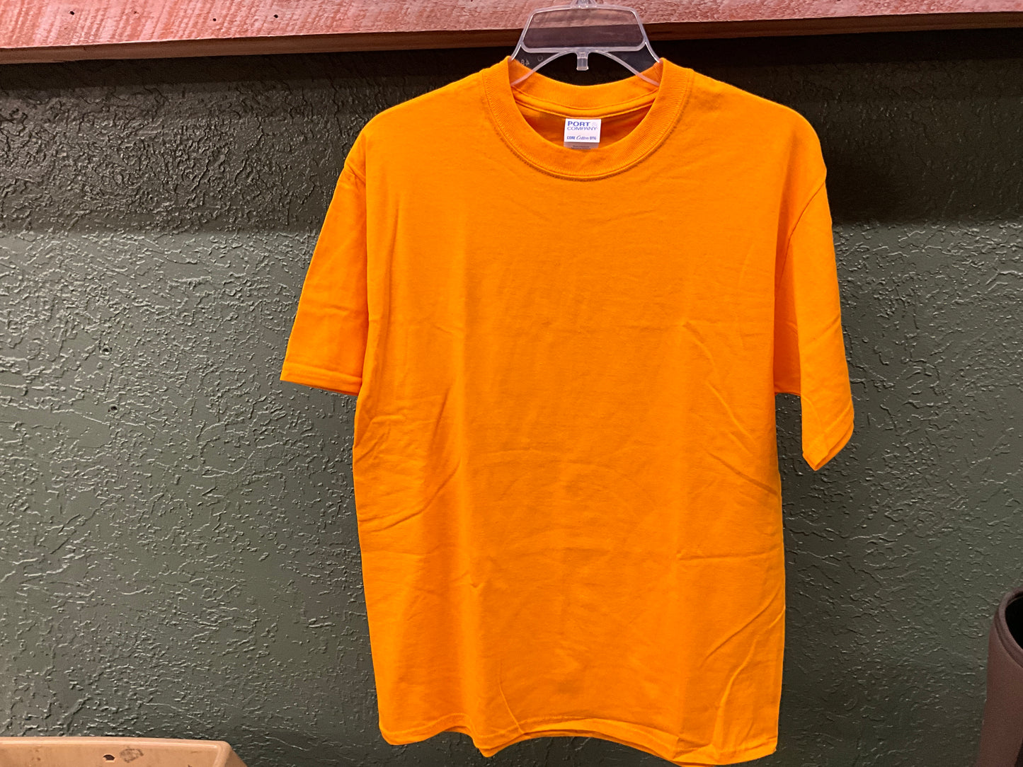 PORT/COMPANY- CORE COTTON SS TEE-PC54, GOLD
