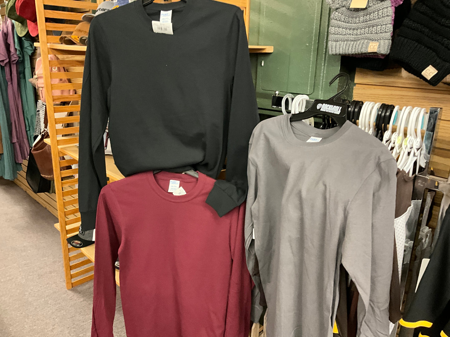 PORT & COMPANY- CORE COTTON LS TEE- PC54LS