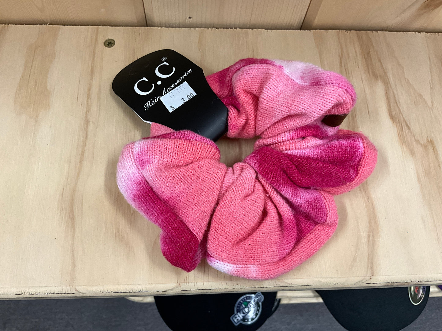 CC BEANIE- HAIR SCRUNCHIE-SCR-7380