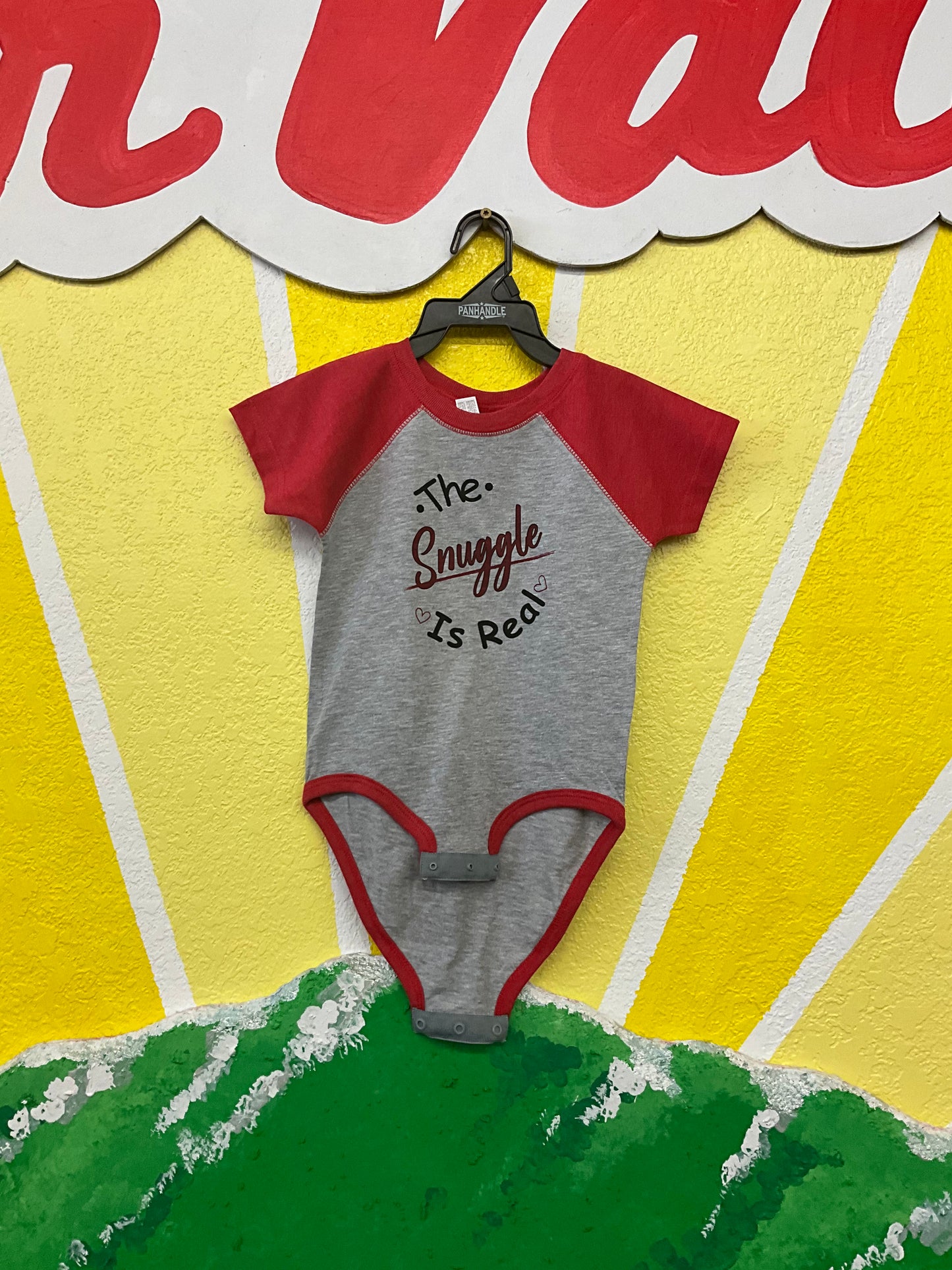 SwiftWear "lil' Ones" Collection Infant Bodysuit "The Snuggle Is Real"