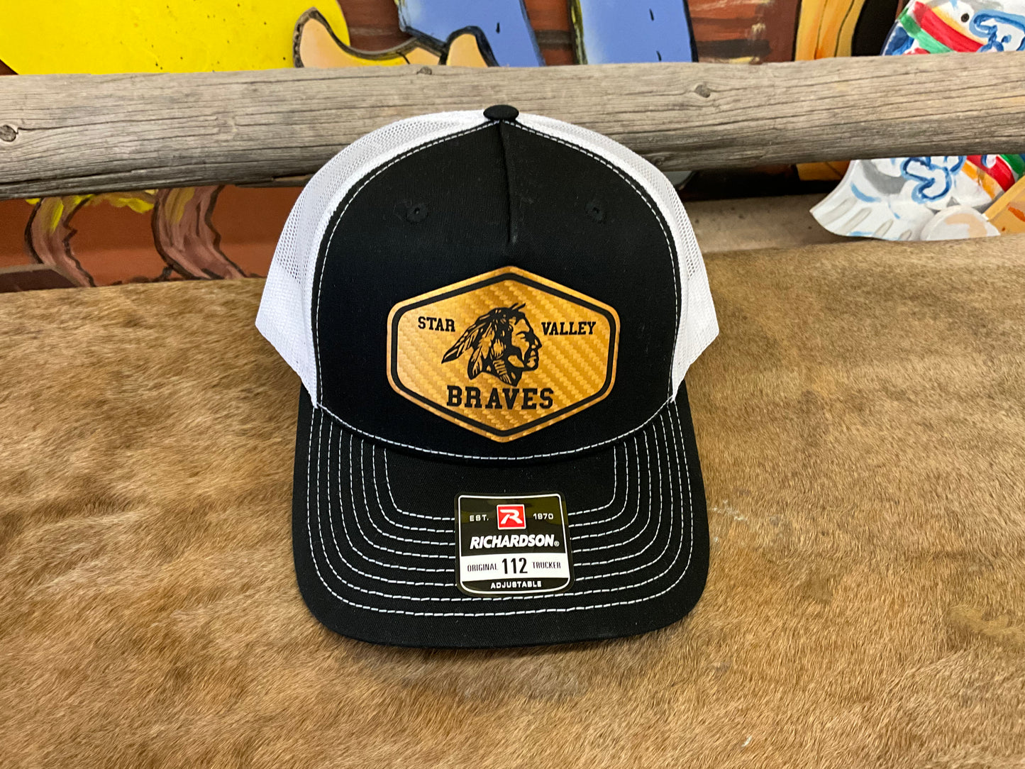 SWIFTWEAR-112 RICHARDSON CAP, "STAR VALLEY BRAVES"