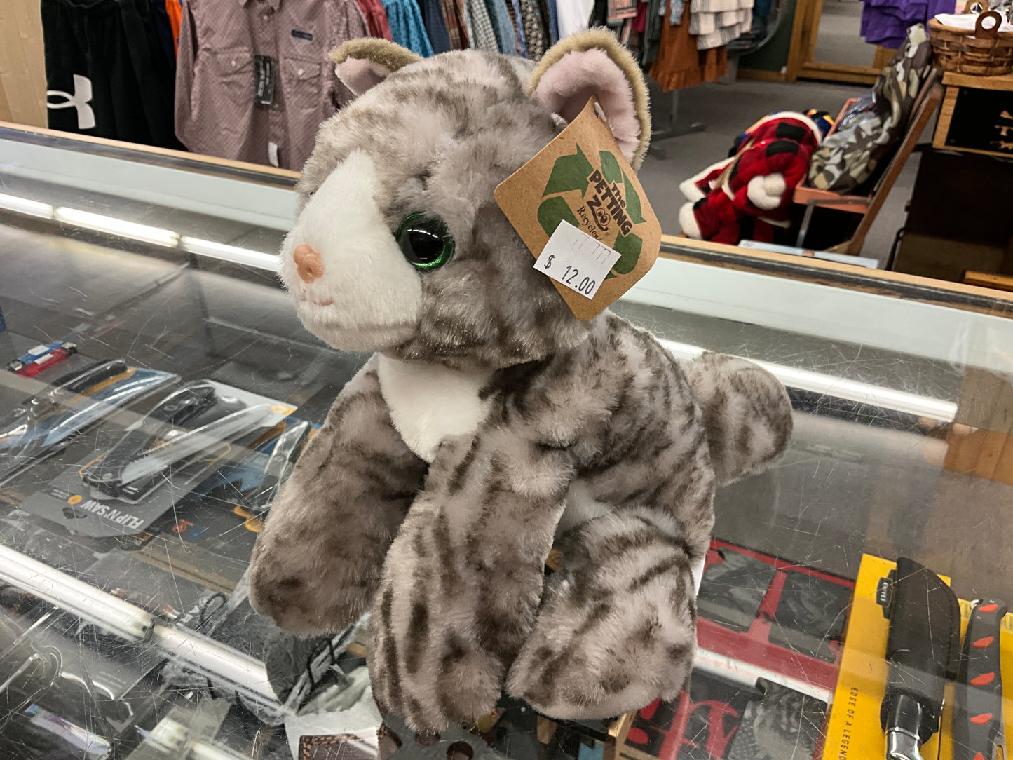 PETTING ZOO- PLUSH TABBY CAY- 722437