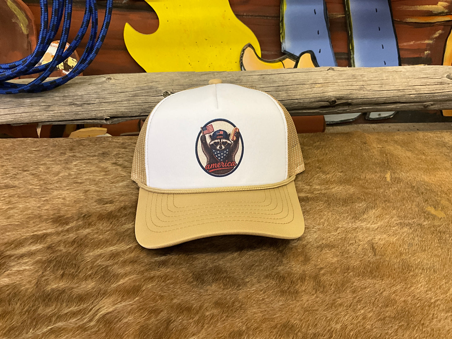 SWIFTWEAR-PATRIOTIC RACCOON APPERAL