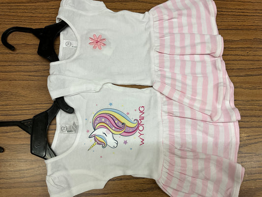 RABBIT SKIN-INFANT TEE SHIRT DRESS- 60626