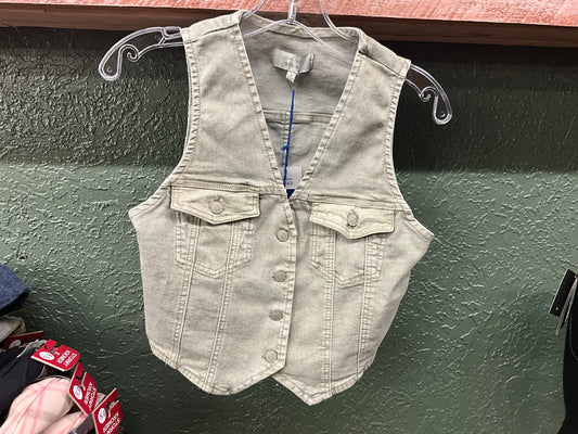 VANILLA MONKEY- GIRLS DENIM VEST-5157VN