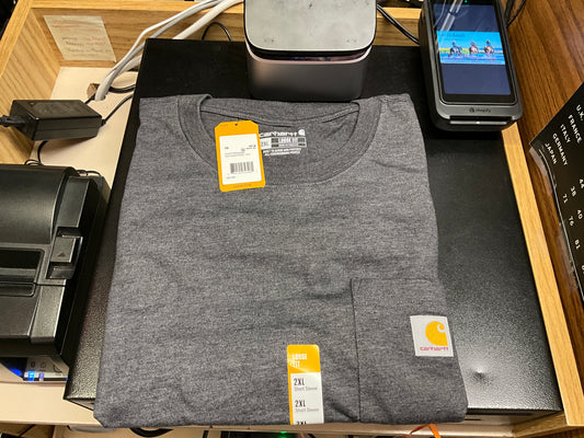 CARHARTT- SS POCKET TEE-K87-CRH