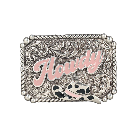 Blazin Roxx Howdy Belt Buckle
