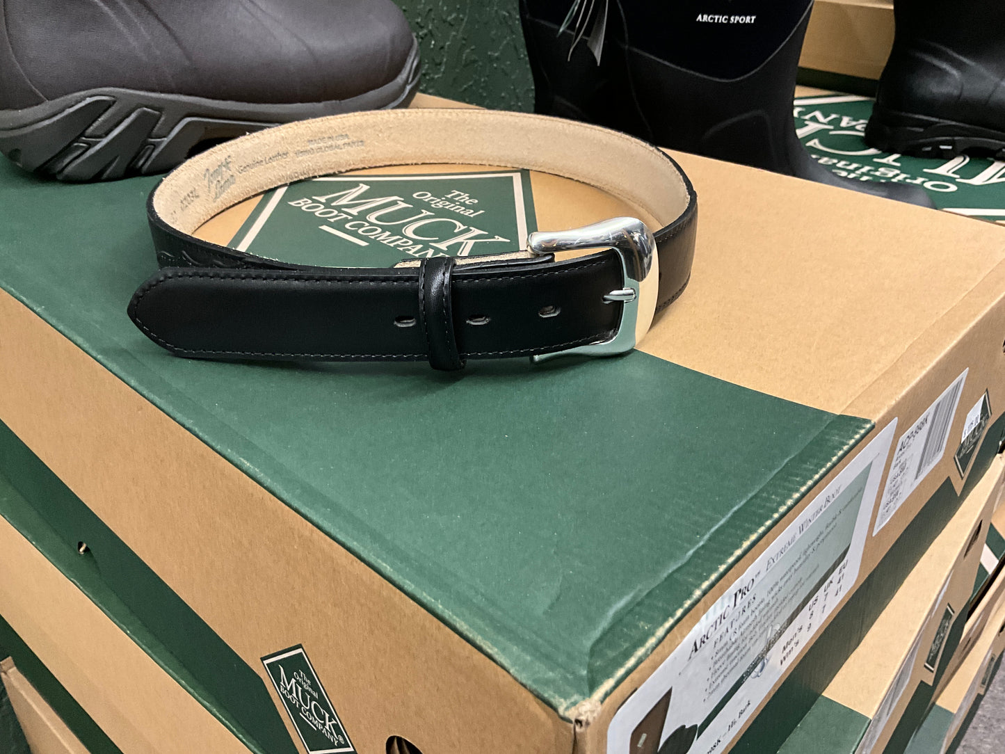 TONY LAMA- MENS BELT, “LONGHORN” - 0203L