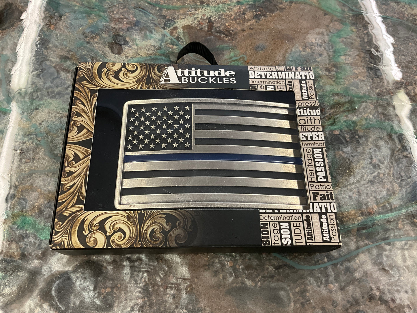 MONTANA SILVERSMITHS- BELT BUCKLE-A644TBL