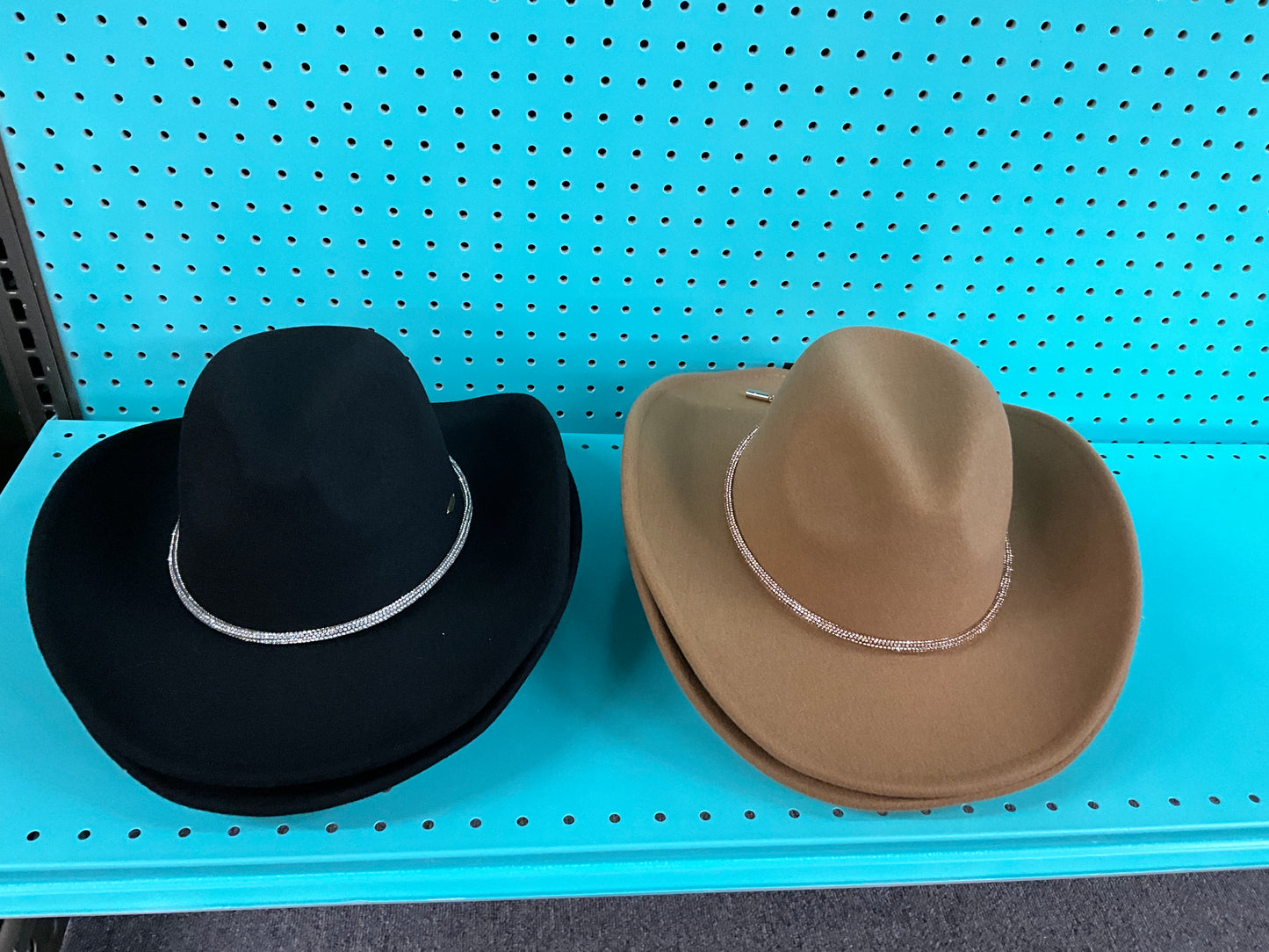 CC BEANIE-VEGAN FABRIC COWBOY HAT