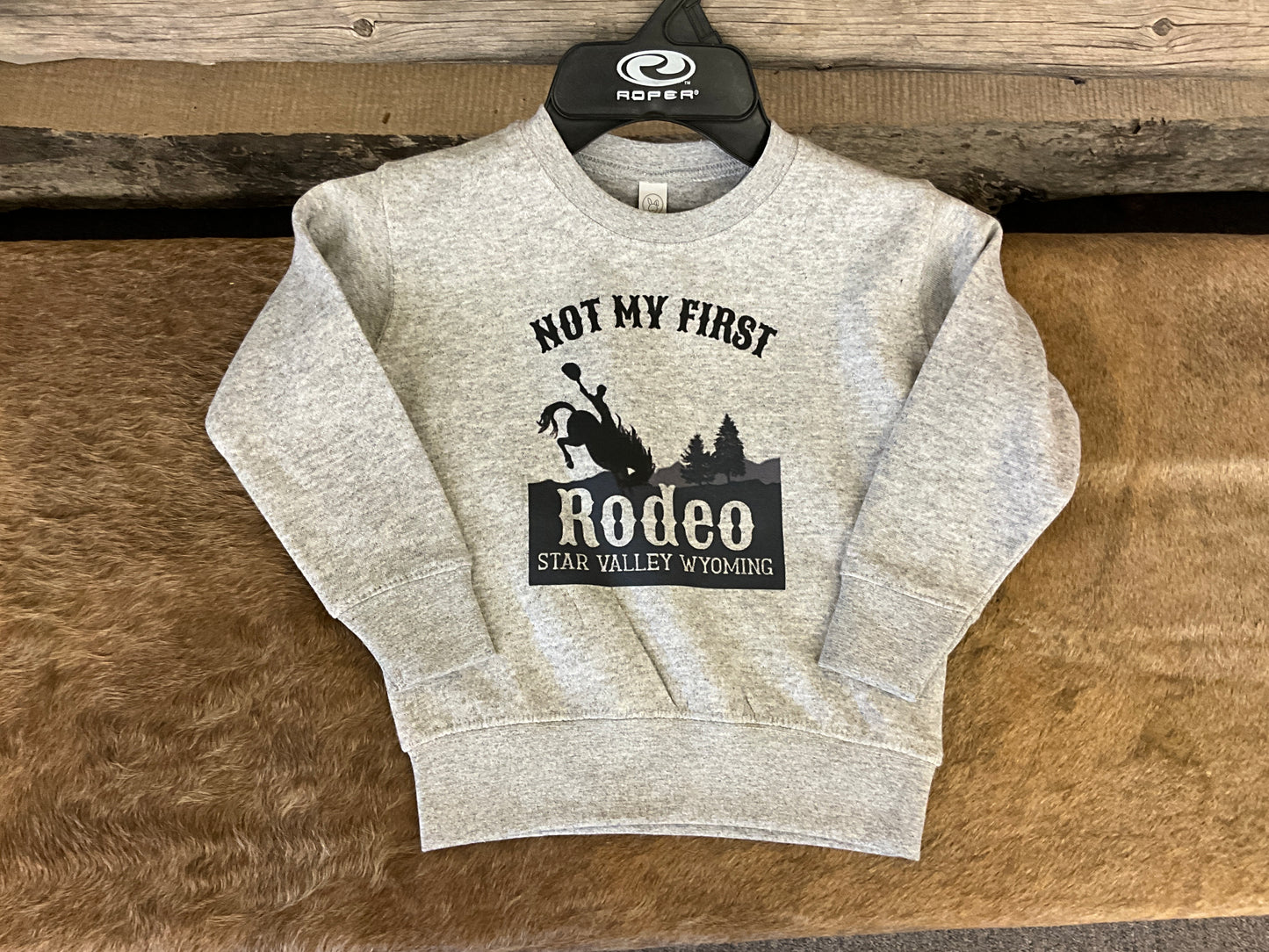 SWIFTWEAR - NOT MY FIRST RODEO - KIDS APPAREL - BB-FRODEO-
