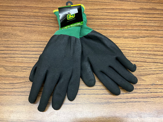 JOHN DEERE- LINED LATEX DIPPED WORK GLOVE- JD93058