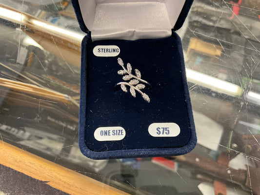 MONTANA SILVER-SACRED FOREST CRYSTAL WRAP RING-RG5199