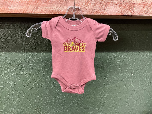 SWIFTWEAR-INFANT JERSEY ONESIE-BC100B/SVBRAVES