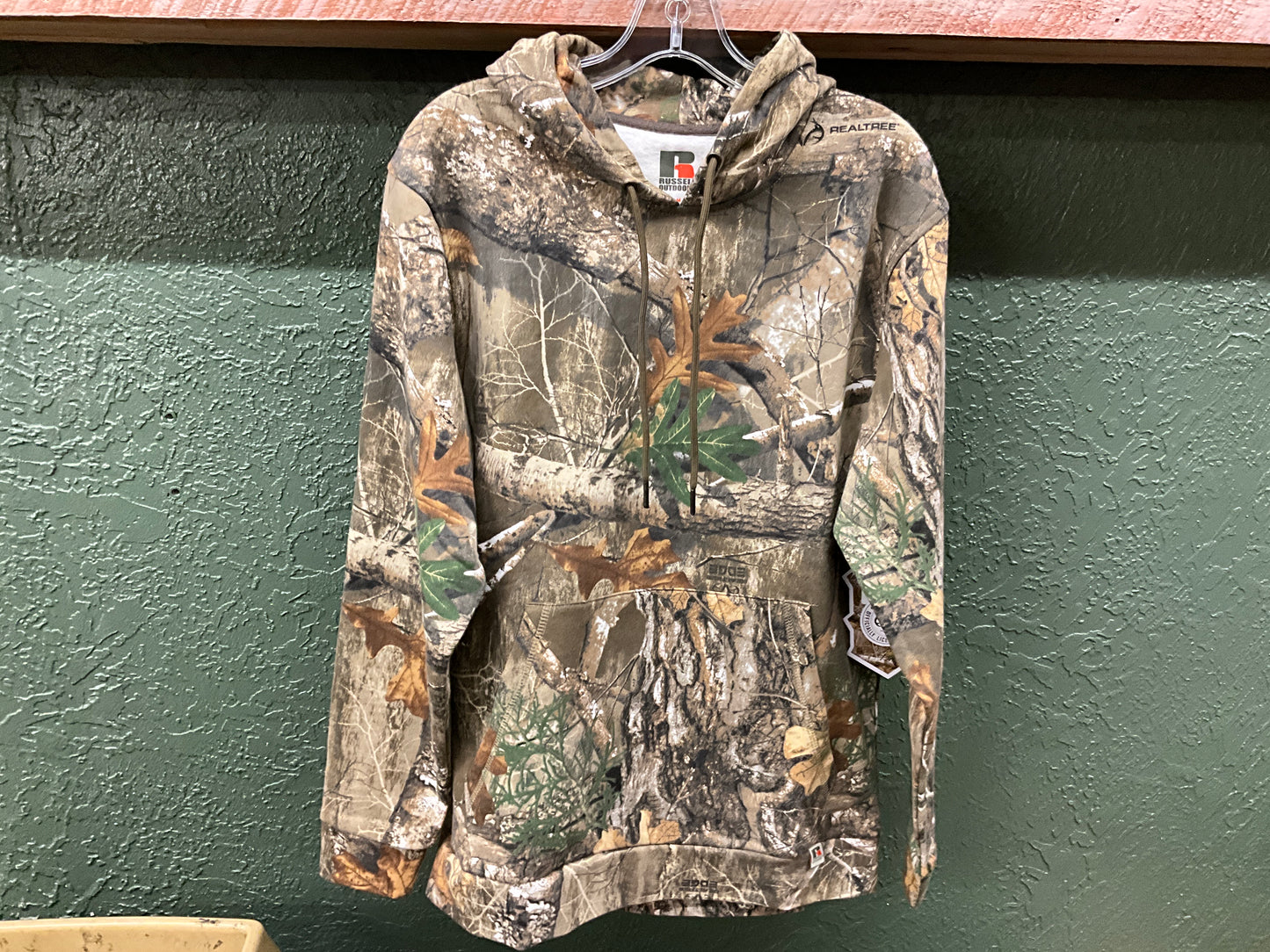REALTREE EDGE, MENS CAMO HOODIE