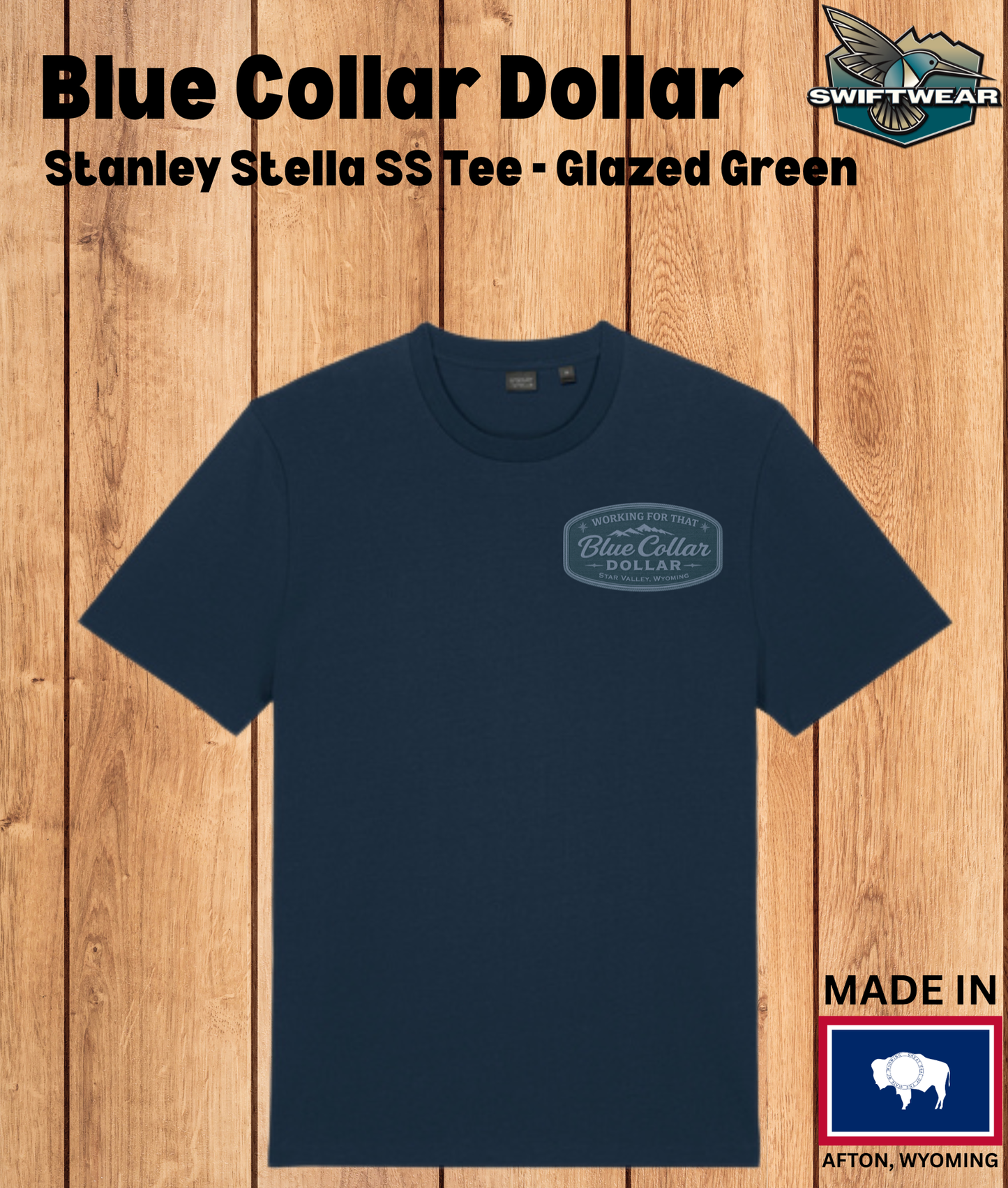 Swiftwear - Retail Blue Collar Dollar Assorted SS Tee - SW-BCD-SST