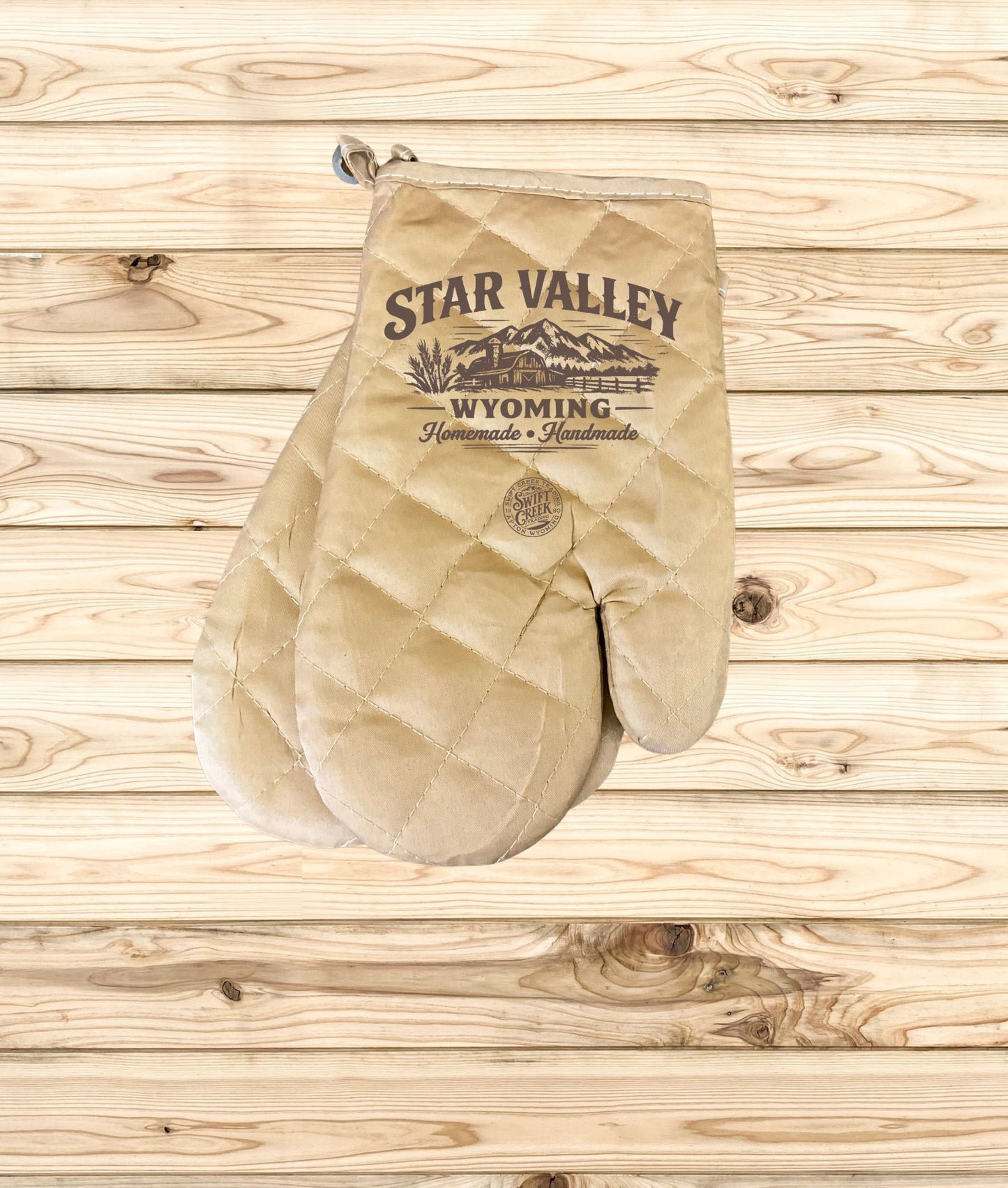 Swift Creek Trading - HomeGoods - Custom Printed Oven Mitts - SCT-HG-MITT-