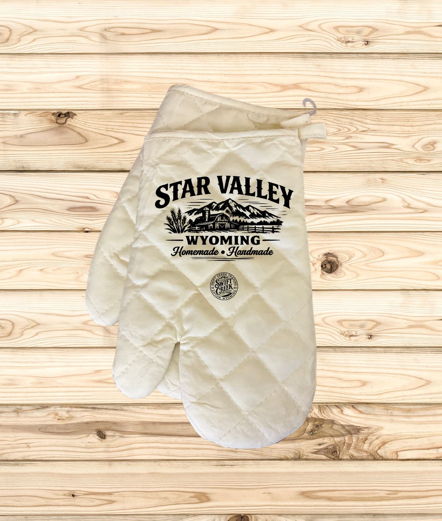 Swift Creek Trading - HomeGoods - Custom Printed Oven Mitts - SCT-HG-MITT-