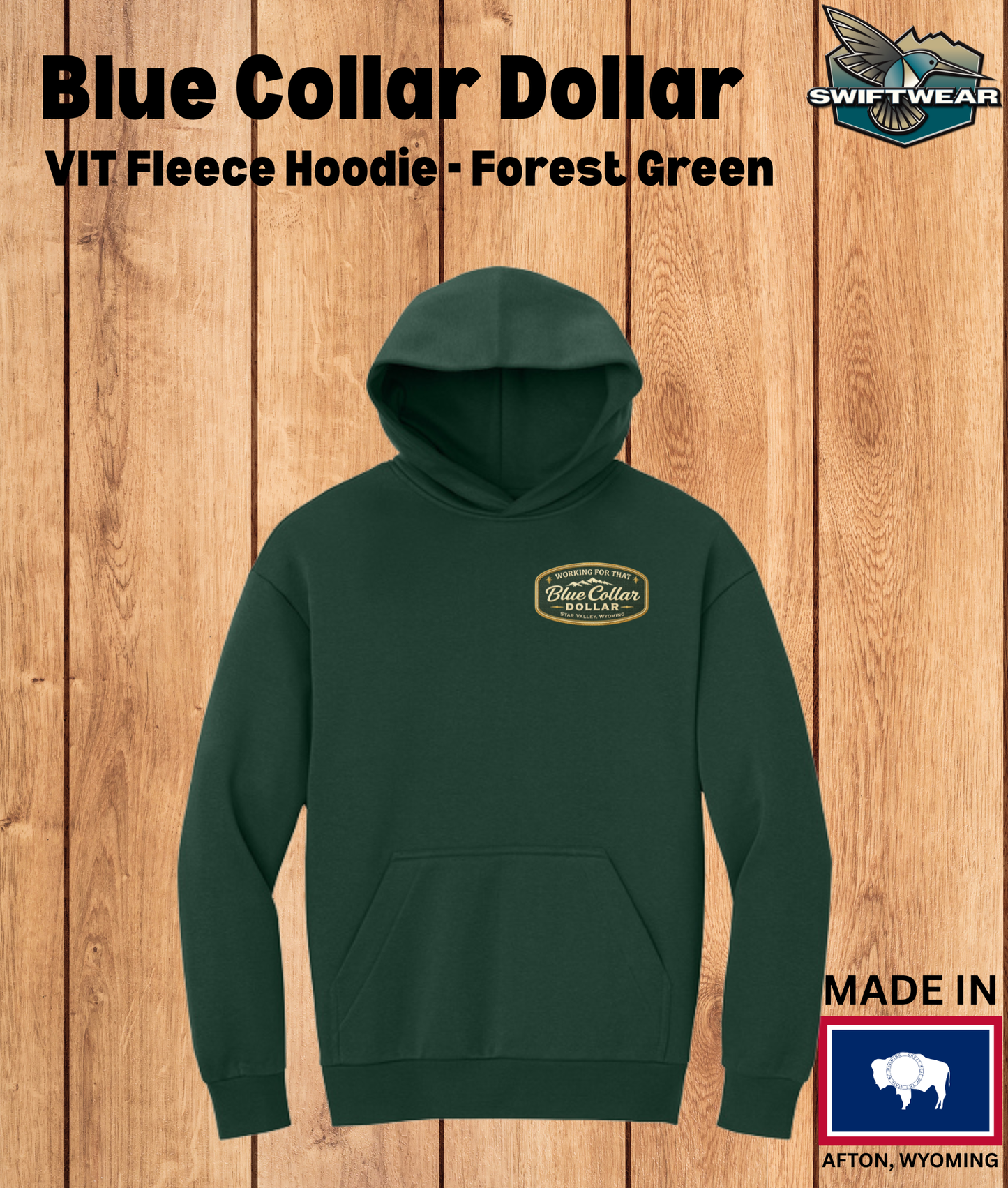 Swiftwear - Retail Blue Collar Dollar Assorted Hoodies- SW-BCD-HOOD