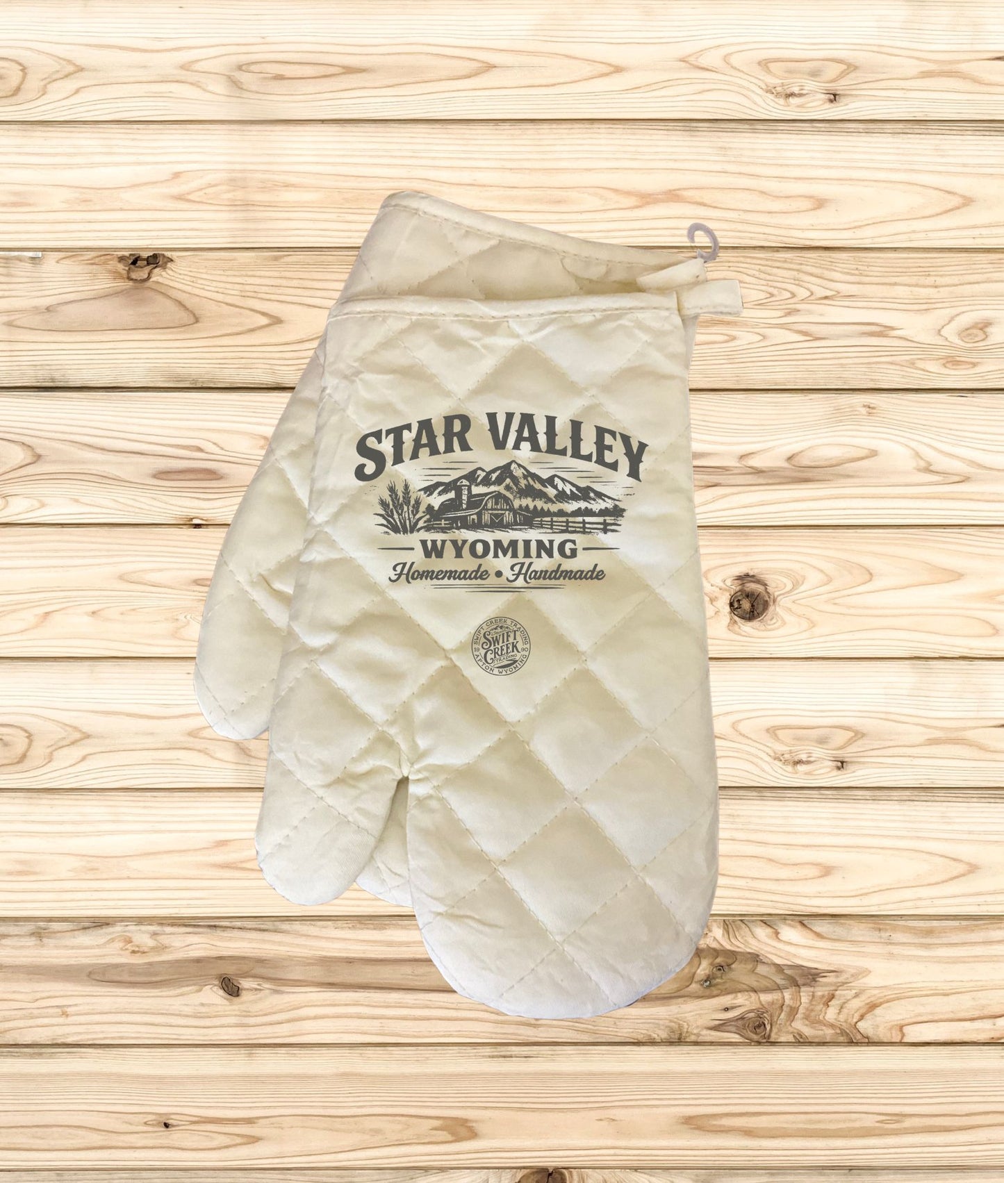 Swift Creek Trading - HomeGoods - Custom Printed Oven Mitts - SCT-HG-MITT-