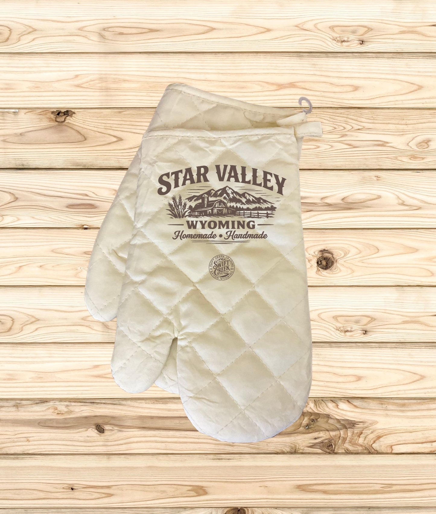 Swift Creek Trading - HomeGoods - Custom Printed Oven Mitts - SCT-HG-MITT-