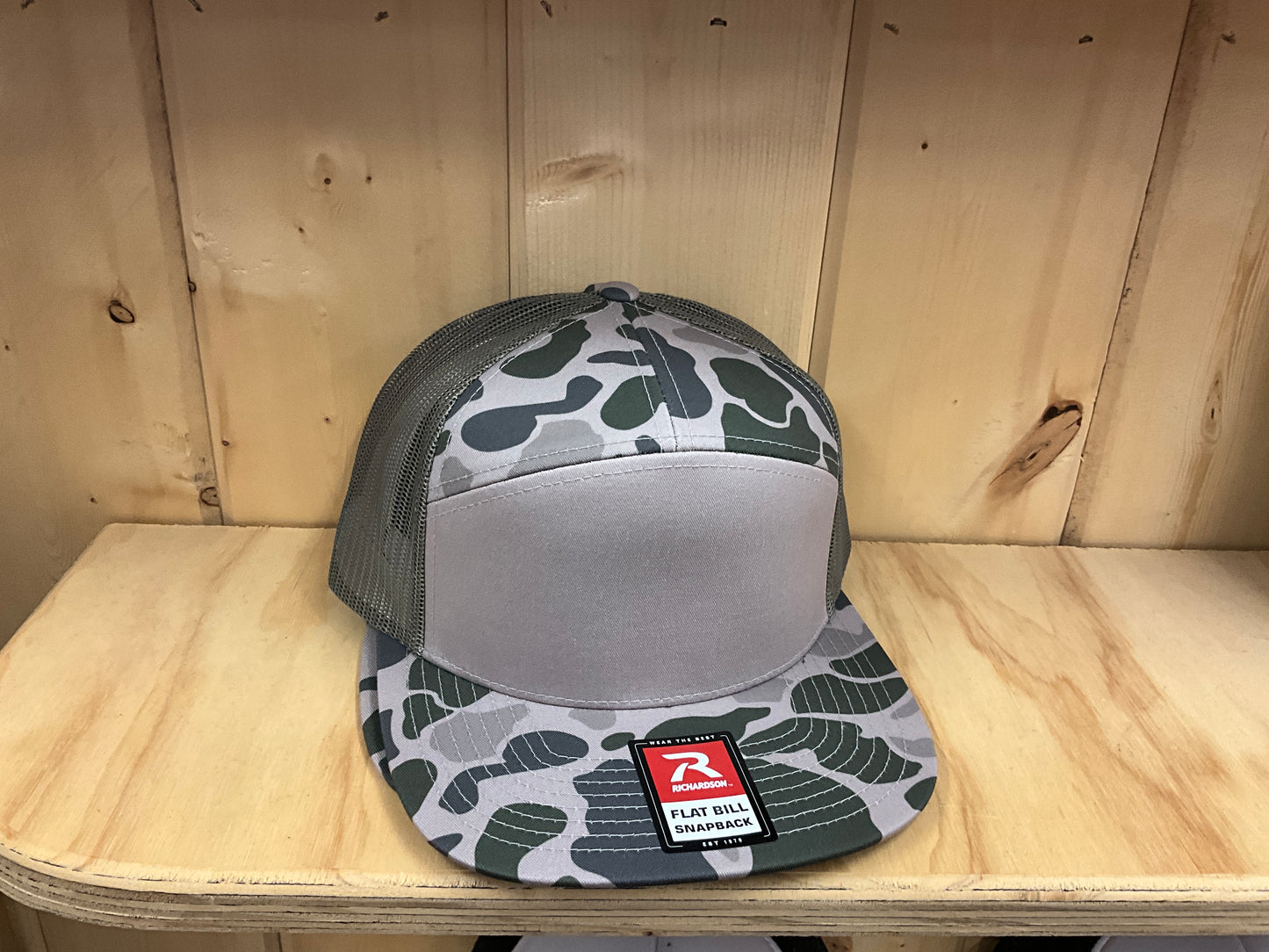 SWIFTWEAR-7 PANEL TRUCKER CAP-168P