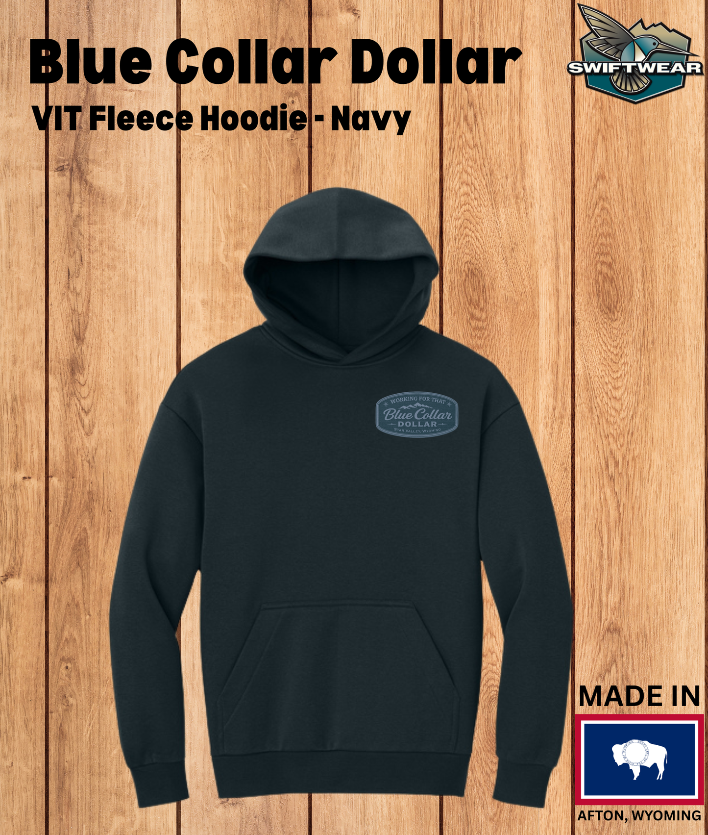 Swiftwear - Retail Blue Collar Dollar Assorted Hoodies- SW-BCD-HOOD