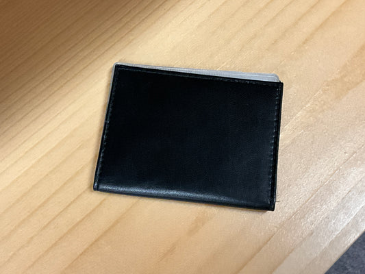 WALLET BLACK LEATHER - 8033