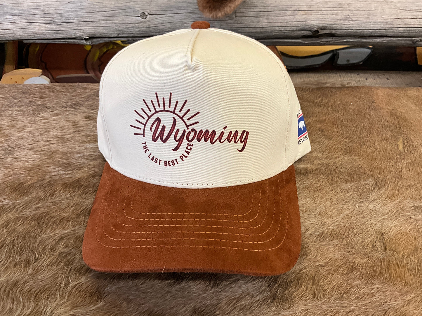 SWIFTWEAR - “WYOMING THE LAST BEST PLACE” - TRUCKER HATS - SW-TLBP-HAT-